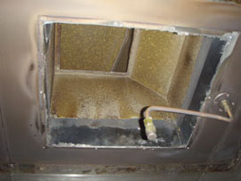 油汚れのダクト